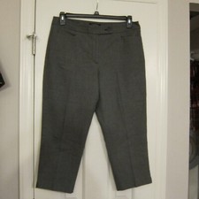 Investments Women's Straight Leg Black / Gray Dress Pants 8R 30X31
