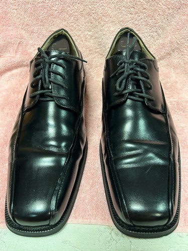 Florsheim -comfortech-Men-11256-001-Black leather shoes. Sz-11.5D. China. - Picture 7 of 14