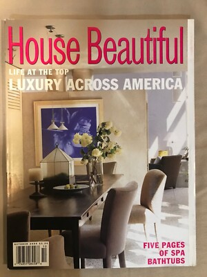 House Beautiful, Luxury Across America, August 2000