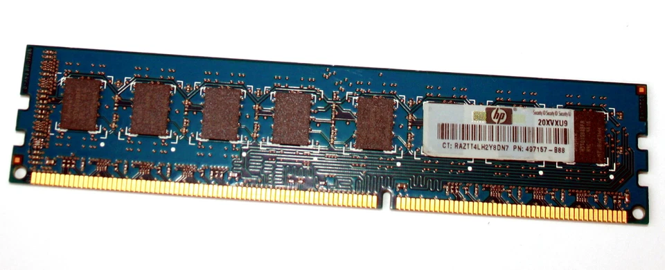 2 GB DDR3-RAM 240-pin 2Rx8 PC3-10600U non-ECC 'Hynix HMT125U6BFR8C-H9 N0 AA' - Photo 2/2