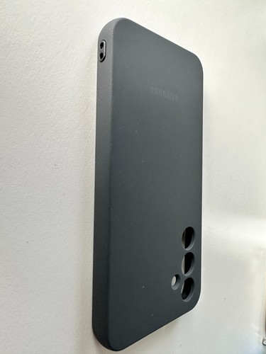 Coque souple véritable ajustée Samsung pour Galaxy A54 - Noir - Photo 7 sur 10