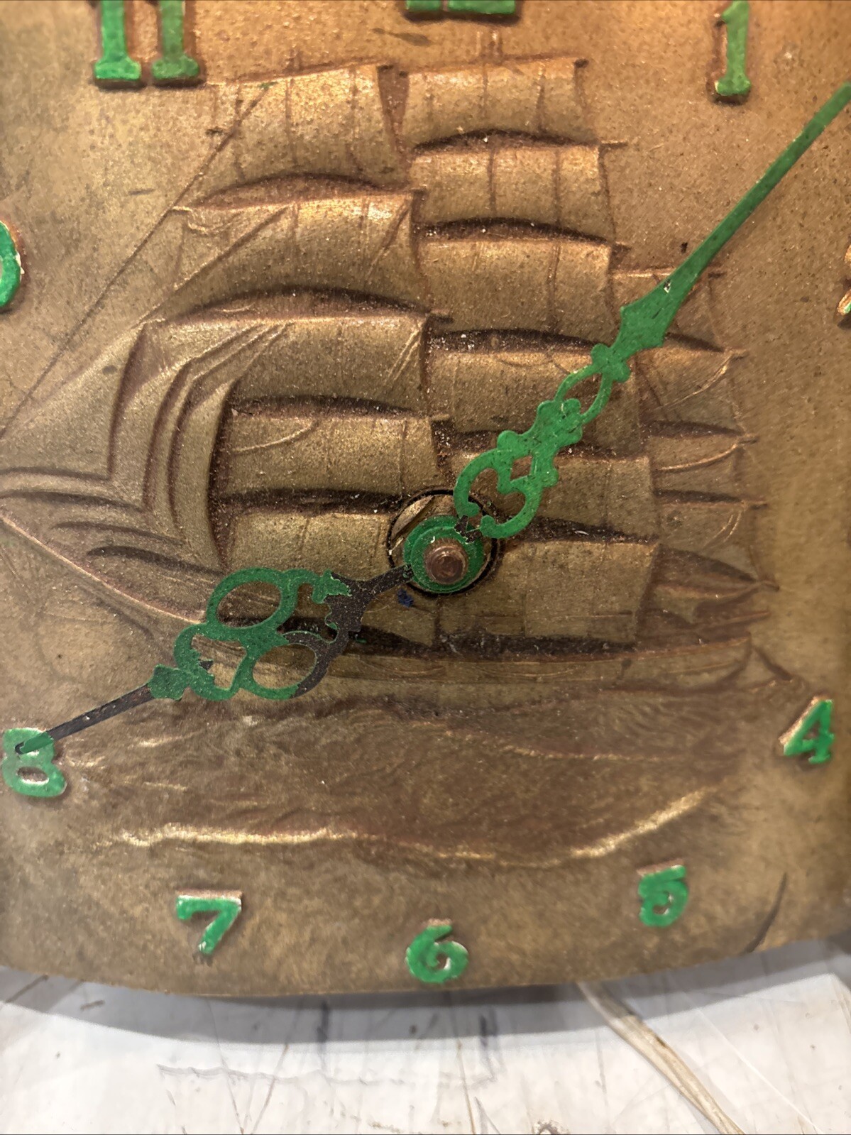 Vintage Cutty Sark light clock barware scotch whiskey original