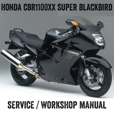1997-2005 Honda CBR1100XX Blackbird Repair Workshop Service