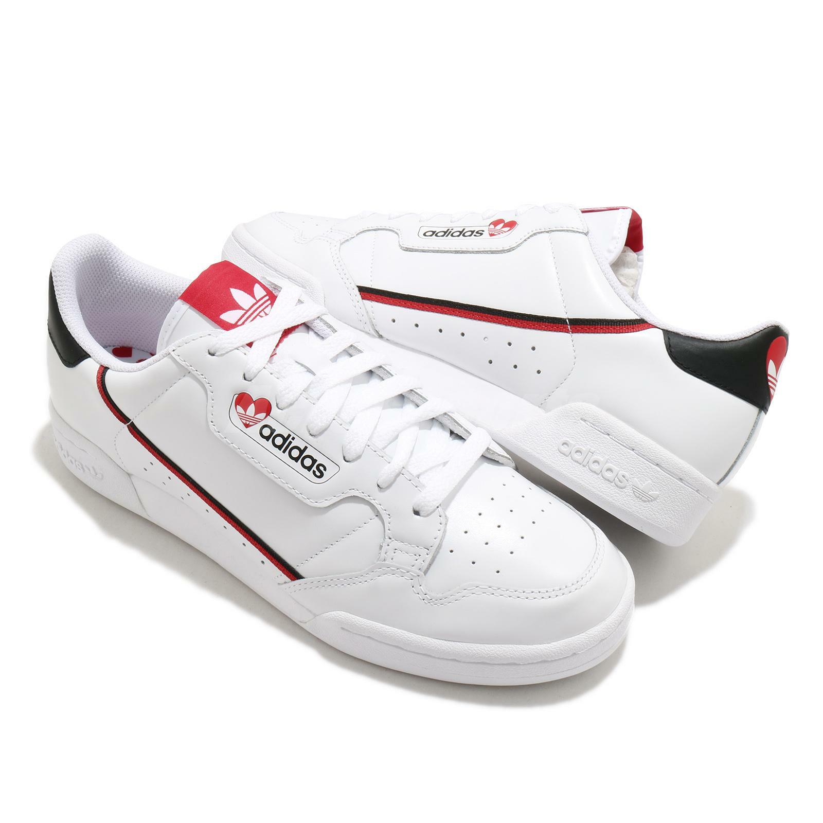adidas continental 80 Cloud White Scarlet FZ1818 - Fastsole