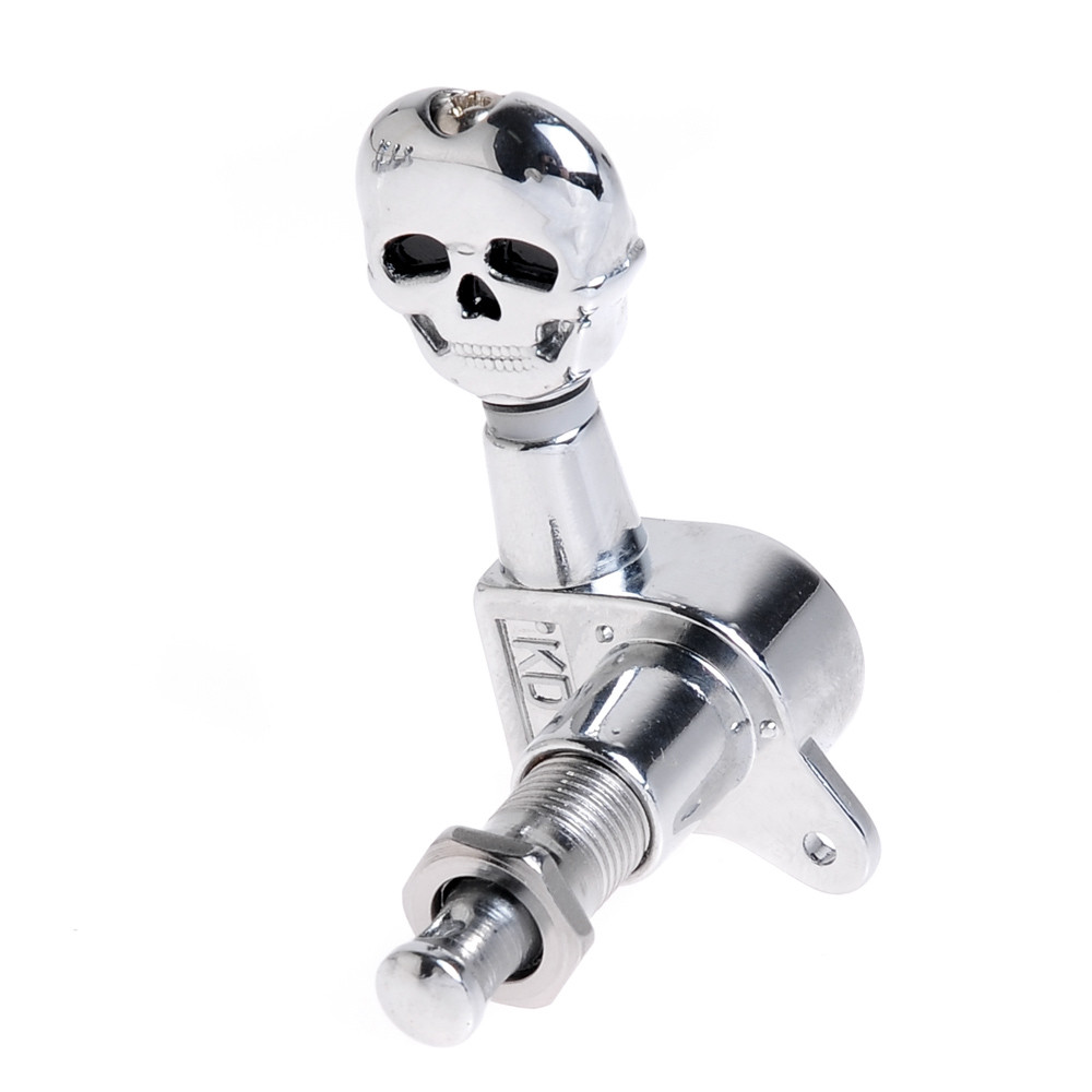 Acoustic Electric Guitar Skull Tuning Pegs Tuners Machine Heads 3x3