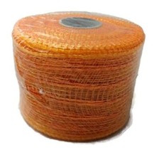 Orange Glitter Deco Mesh Ribbon - 10 Yards x 2.5 Inches