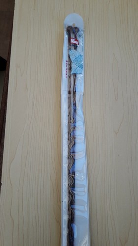 New - Prym Natural Wood Knitting Needles Length 40 cm - Sizes 3 mm - 5 mm - Picture 8 of 8