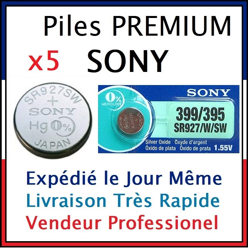 Lot Piles Boutons SONY SR 927 W SW 399/395