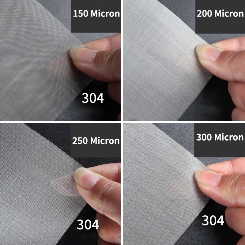 2 Feuilles De Filtre/tamis En Acier Inoxydable - Maille Métallique Pour Filtration Ou Bricolage