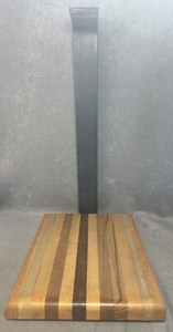 Vintage 1986 David Levy Hardwood Creations Wood Stand? For Taxidermy? 9”x12”x19”