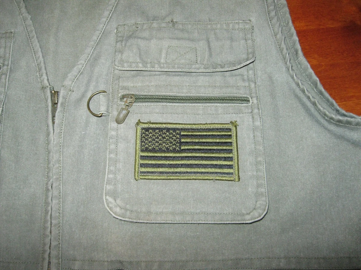Canvas store safety vest