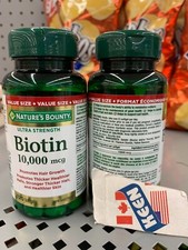 Natures Bounty Biotin 10,000 mcg 120 Softgels
