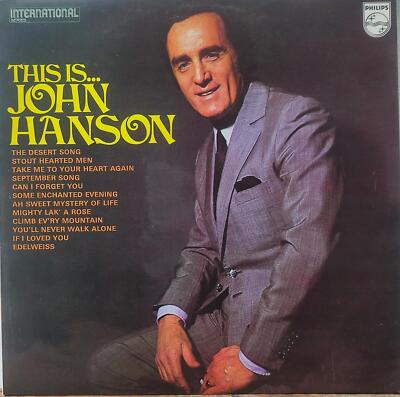 This Is John Hanson 12'' Vinyl LP Record