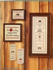 Fiddlin' Around by Imaginating Wedding Family Bookmarks Cross Stitch Pattern — photo 2