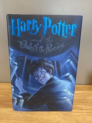 Harry Potter And the Order of the Phoenix First American Edition Print July 2003