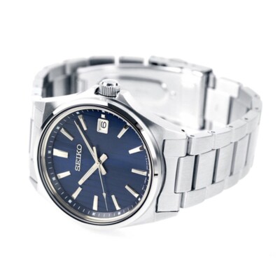 Seiko Selection SBTH003 Blue Dial Stainless Steel Quartz Men Watch