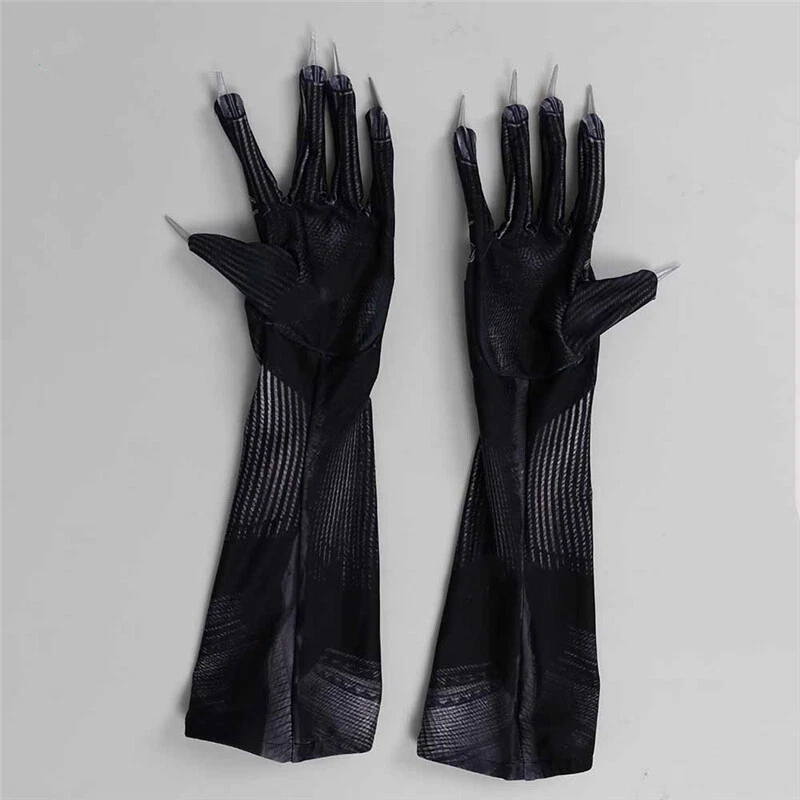 Marvel Superhero Black Panther Gloves Claws Avengers Cosplay Costumes Props New - Image 3 of 4