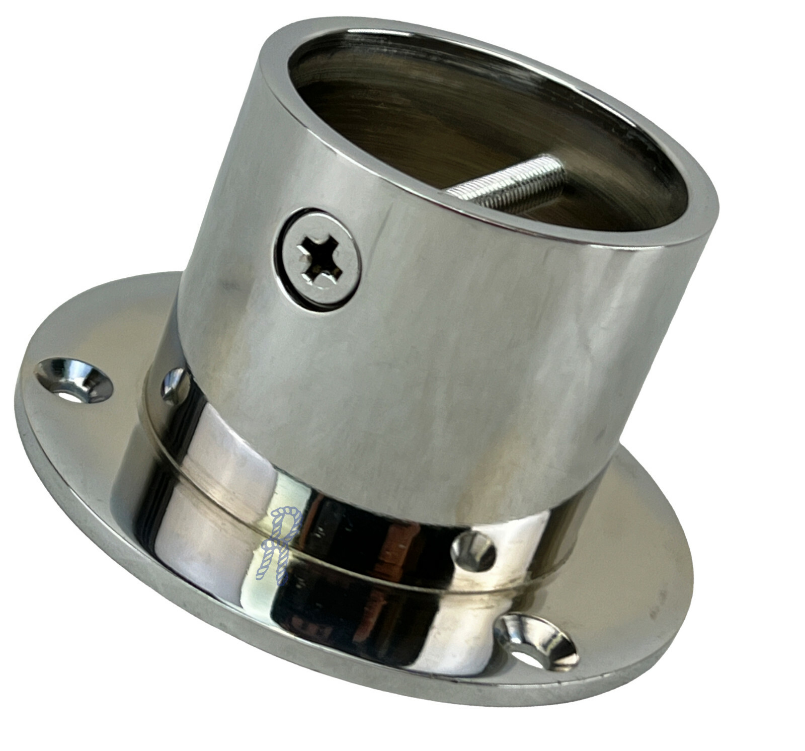 Decking Rope Rope Cup Ends Garden Fittings Fixings Chrome Brass Satin