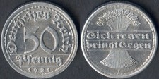 Germany 50 Pfennig 1921 F (#2)