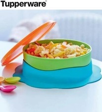 Tupperware TupperKids Feeding Bowl 16oz 3 Piece Set New