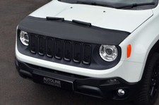 Black Front Bonnet Bra / Protector To Fit Jeep Renegade (2015+)
