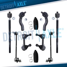 10pc Front Rear Sway Bar Link Tie Rod for 2005 2006 2007 2008 2009 2010 Scion tC