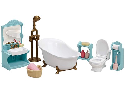 calico critters master bathroom set