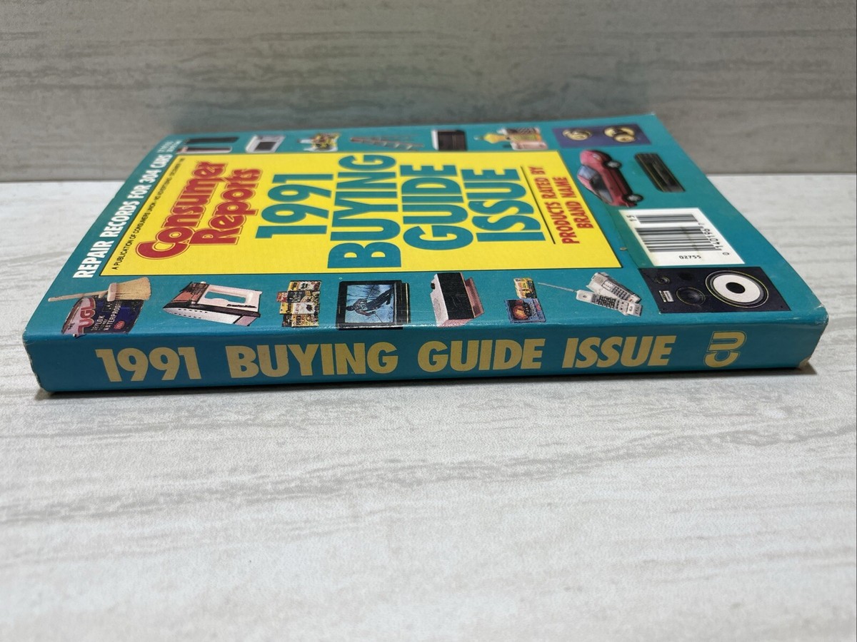 1991 Consumer Reports Buying Guide Issue December 1990 Paperback