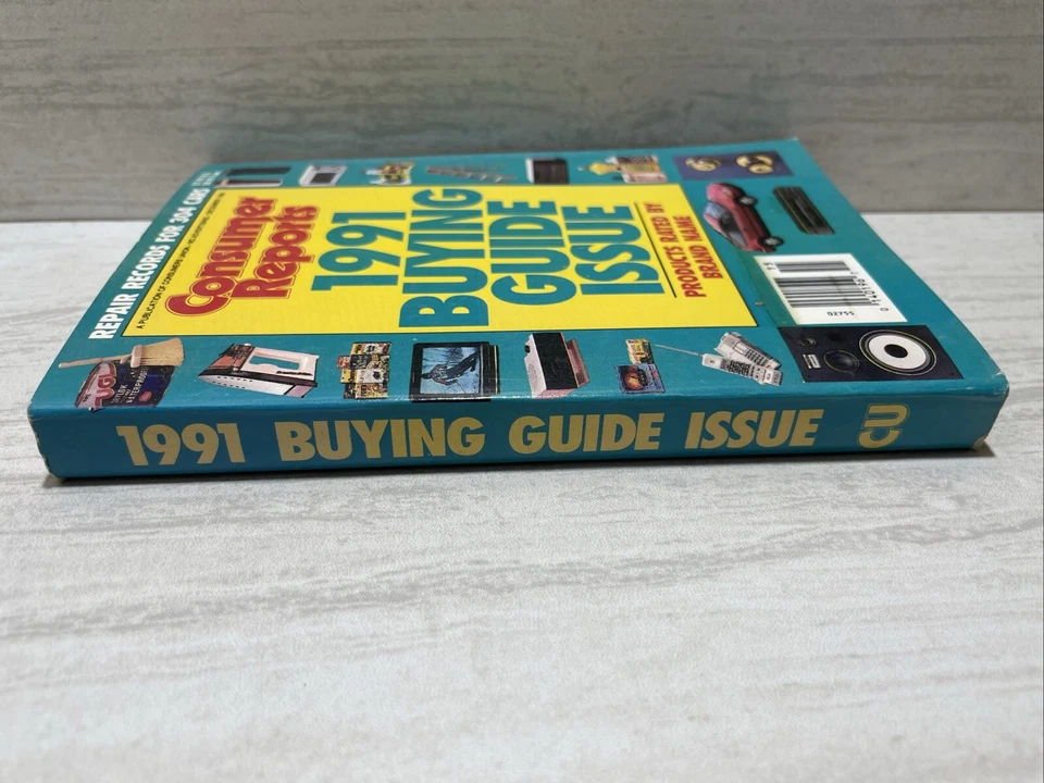 1991 Consumer Reports Buying Guide Issue December 1990 Paperback Book - Image 2 of 2
