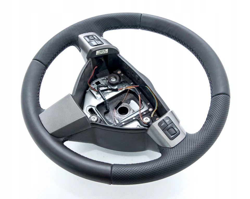 Lenkrad beziehen mit Leder für Opel Astra H Bj. 2004-2012 NEU LEDER - Bild 3 von 4