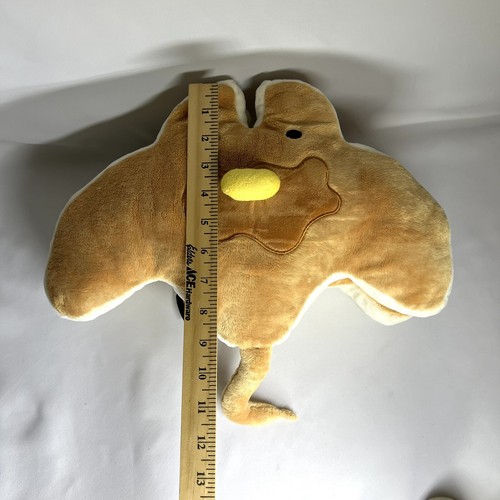 Stacks The Manta Ray Pancakes Plush 180 Tide 14" Stuffed Animal Food Theme Rare - Picture 6 of 9