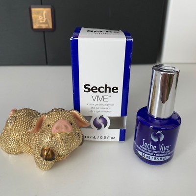 Seche Vive Instant Gel Top Coat, .5 oz