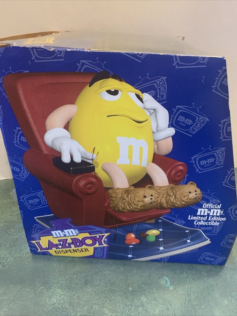 Vintage M & M Lazy Boy Dispenser *1999 *Original Box | eBay