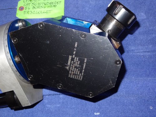 LYNDEX BENZ CAT 50 107WD00207-E6 BORING HEAD ER 32 COLLET - Picture 2 of 9