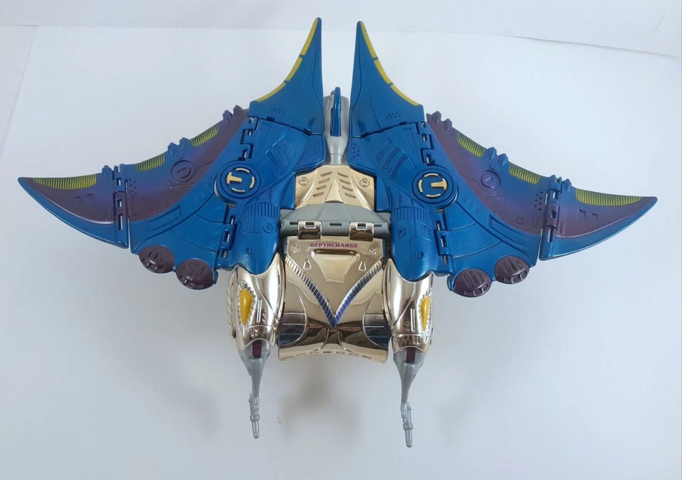 HASBRO 1999 TRANSFORMERS BEAST WARS BIOCOMBAT TRANSMETAL  DEPTH CHARGE LOOSE! - Immagine 4 di 4