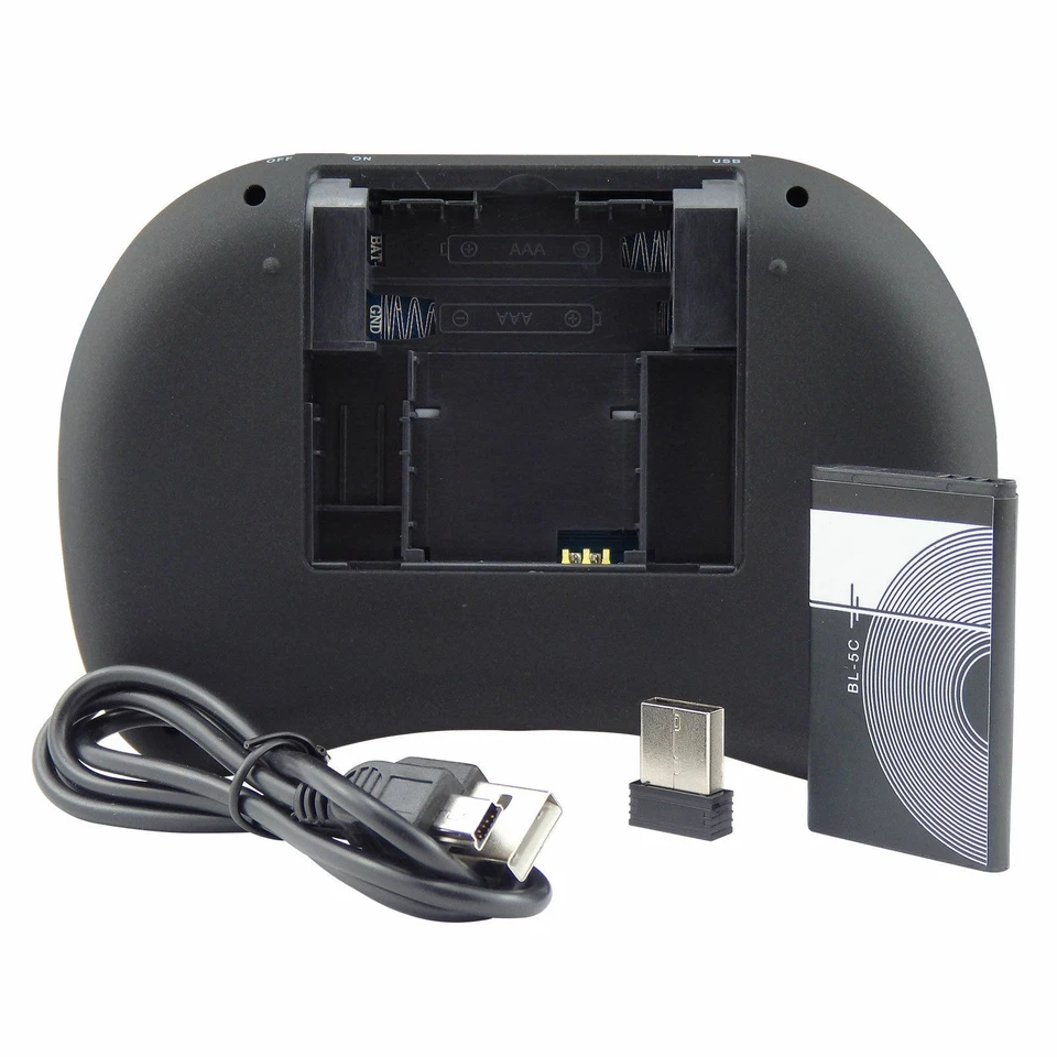 Mini Wireless Remote Keyboard Control for Android Smart TV Box Computer PS4 - Image 2 of 2