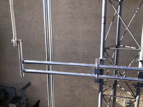 --ANTENA--Tower Cross Arm-MOUNT-29"-Stand off--HAM Radio-1,5 zacisk. Ocynkowany. - Zdjęcie 4 z 7