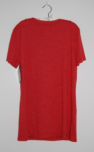 NWT Duck Commander Women's Red Weathered SS Logo Tee sz L - Picture 6 of 8