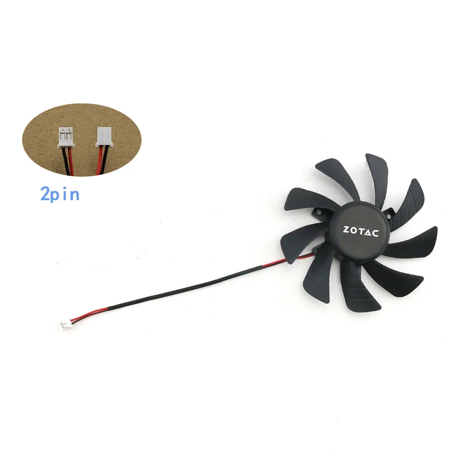 T129215SH/GA92S2U Graphics Card Cooling Fan for ZOTAC GTX1050 1050ti 4GB Mini - Image 4 of 4
