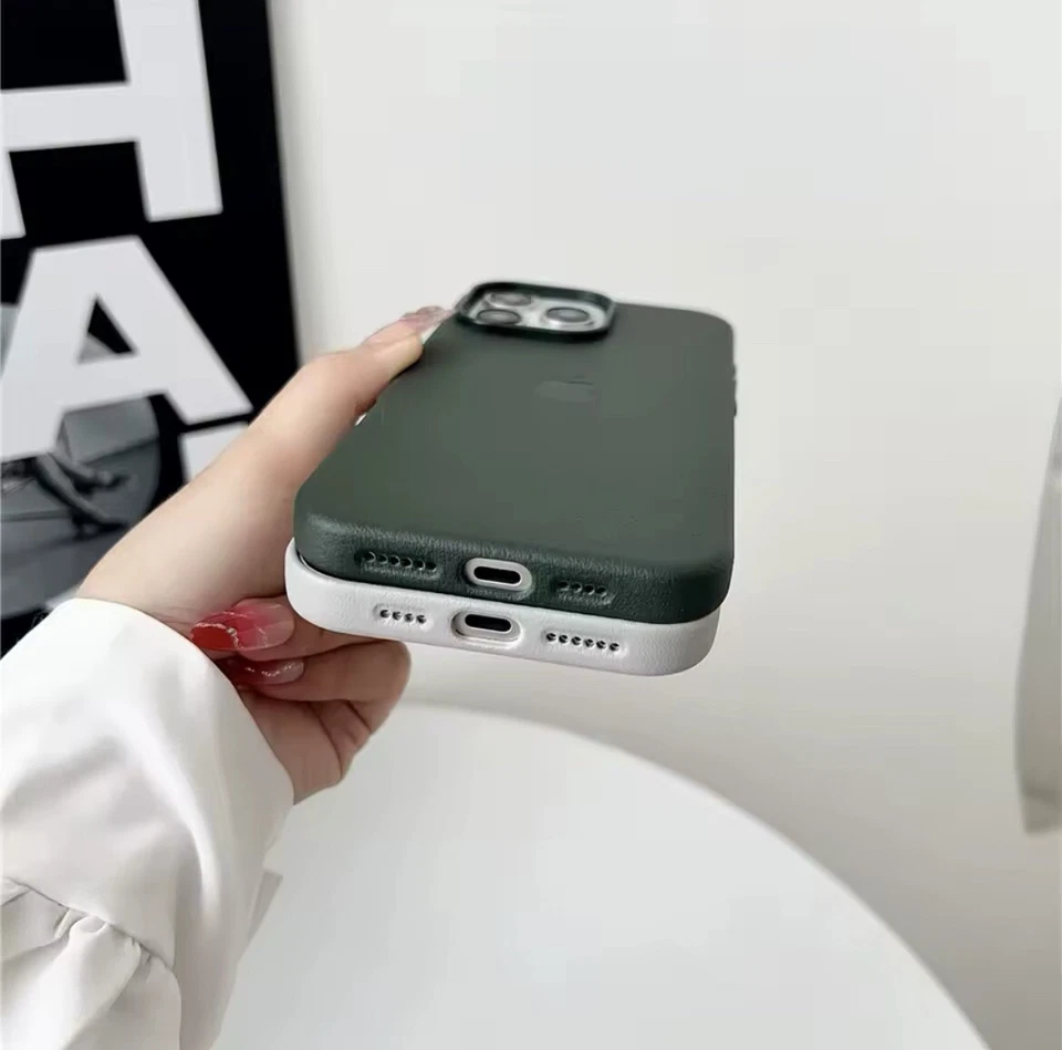 Cover in pelle per iPhone 15 & 16, Pro, Pro Max, Plus - Image 4 of 4