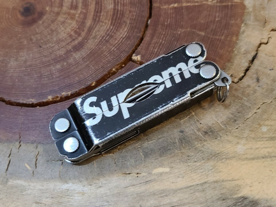 小物 Supreme 13AW Leatherman Micra black RARE Collectible Leatherman SUPREME MICRA Multi Tool