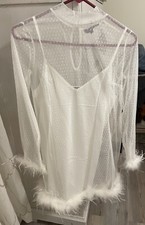 Lulus White Dress Small Brand New