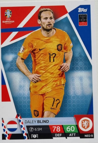 Tarjetas coleccionables Topps UEFA EURO 2024 Match Attax tarjetas base elegir - Imagen 9 de 169
