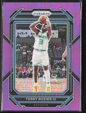 2022-23 Panini Prizm Terry Rozier III JERSEY MATCH Purple 03/99 #153 Hornets