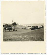 Taching am See 1952 - Building Church Farm - Vintage Photo 1950s