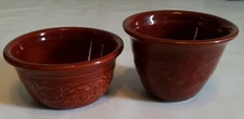 VTG,2Lot. TS&T Ramekin Genuine Oven Serve Ware Brow Bowl, and Dessert Cup.U.S.A.