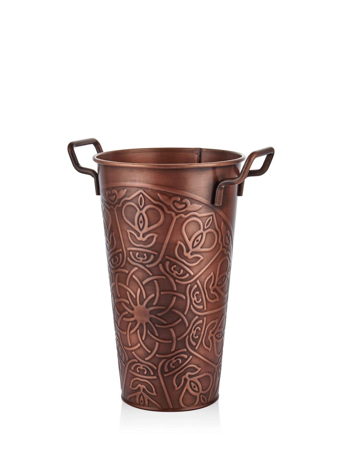 The Mia Copper Vase - 40 cm (H)