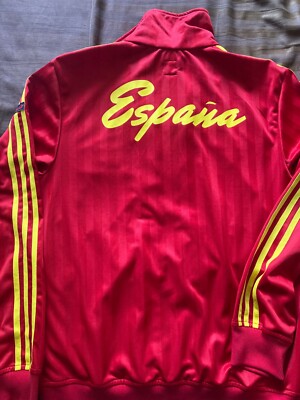 NEW Spain Adidas Soccer Jacket 1978 Re-Issue World Cup (Men's Size
