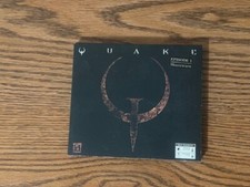 QUAKE - Vintage PC CD-ROM 1996 id Software w/ Manual - Nice Condition!