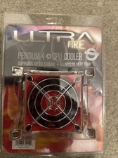 Ultra Fire Pentium 4 CPU Cooler Aluminum Heat Sink up to 3.06GHz 12V/0.18A  #478